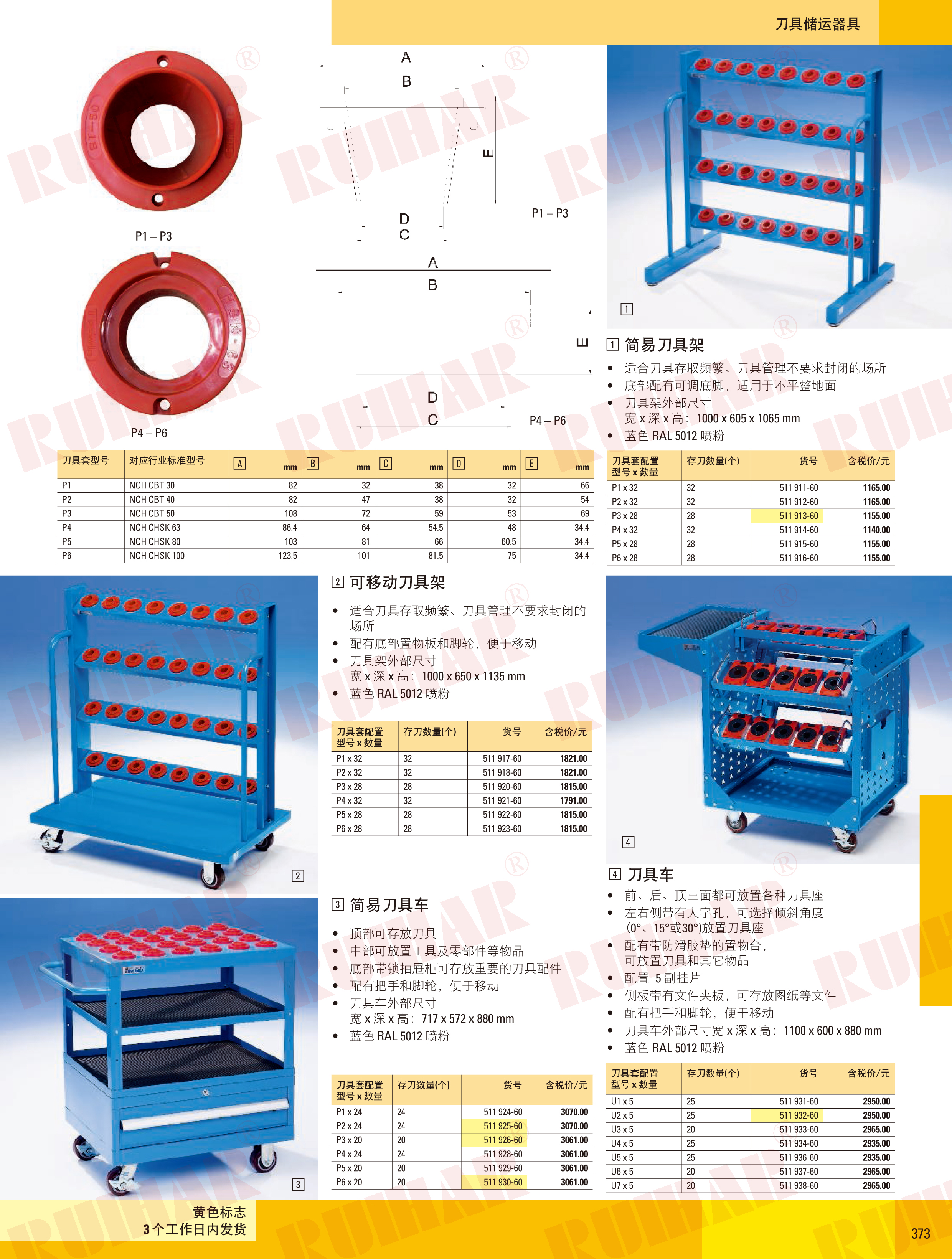 可移動(dòng)刀具架